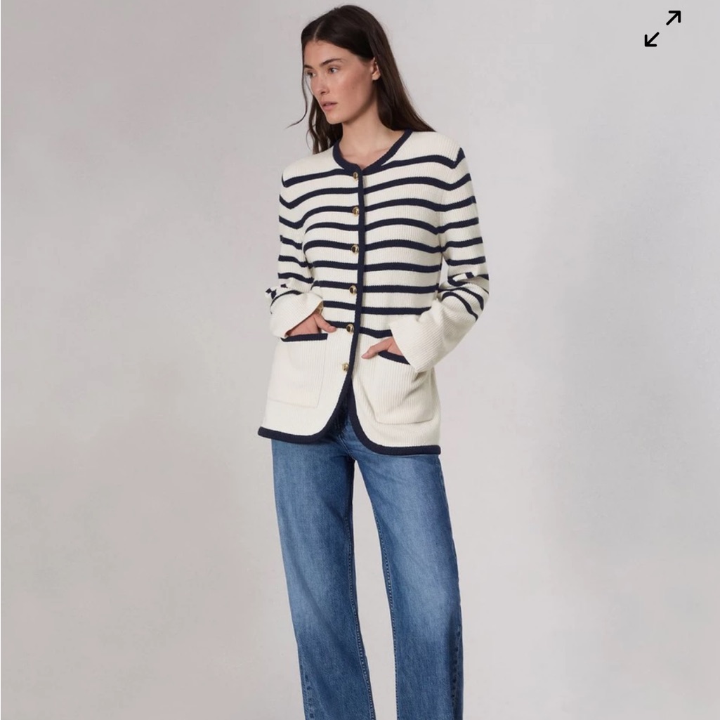 Nwt Rag & Bone | Nancy Striped Women's Sweater - Sz. M